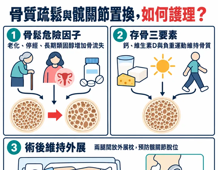 骨質疏鬆與髖關節置換圖解預覽