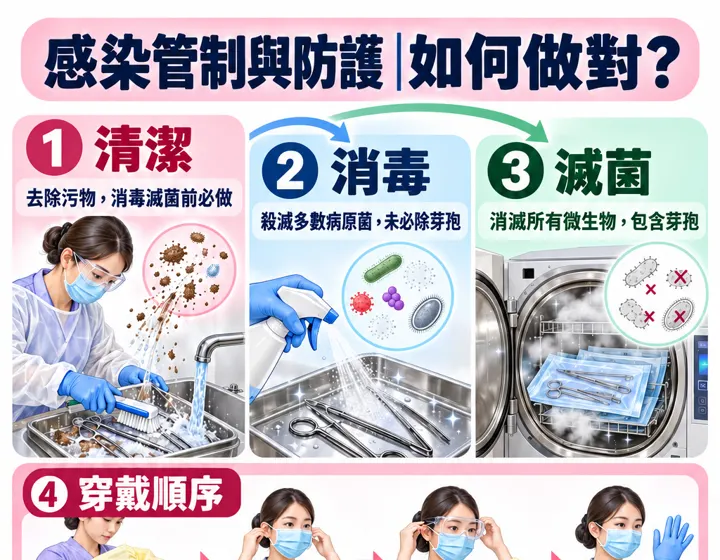 感染管制與防護圖解預覽
