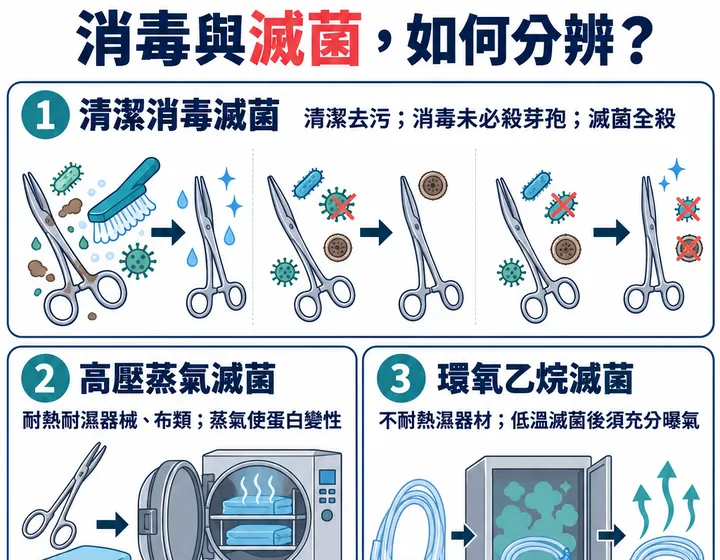消毒與滅菌圖解預覽
