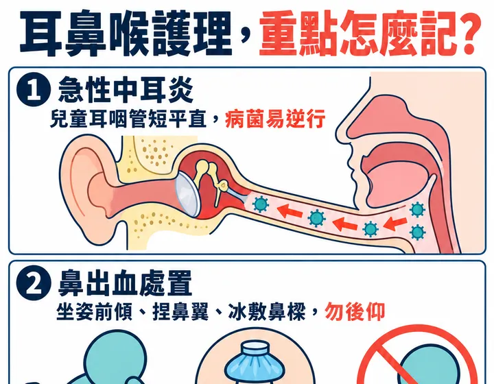 耳鼻喉護理圖解預覽