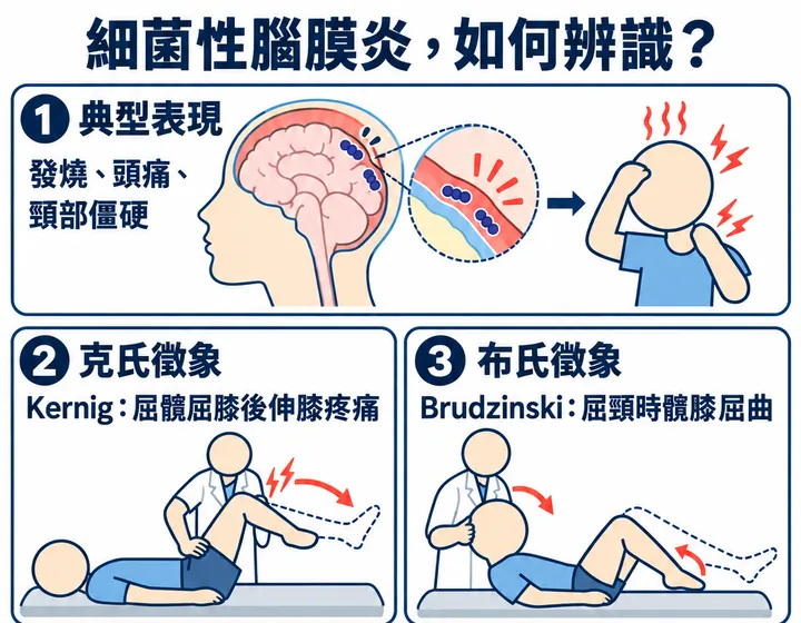 細菌性腦膜炎圖解預覽