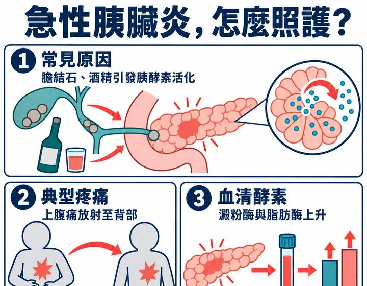 急性胰臟炎圖解預覽