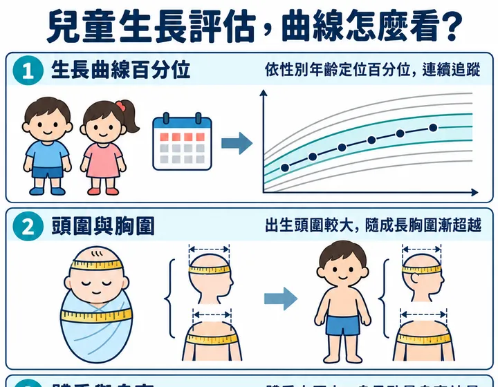 兒童生長評估圖解預覽