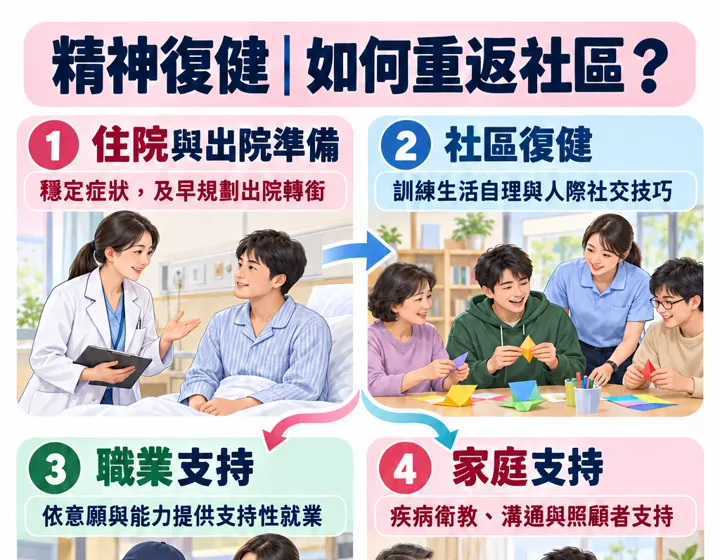 精神復健圖解預覽