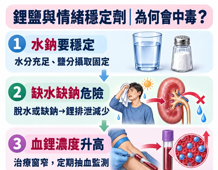 鋰鹽與情緒穩定劑圖解預覽
