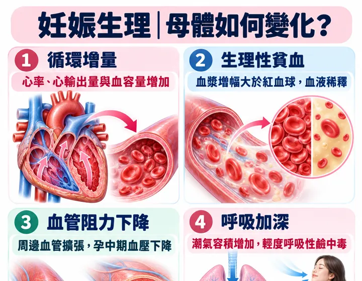妊娠生理圖解預覽