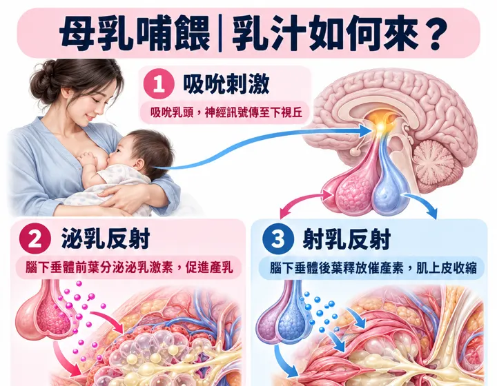 母乳哺餵圖解預覽