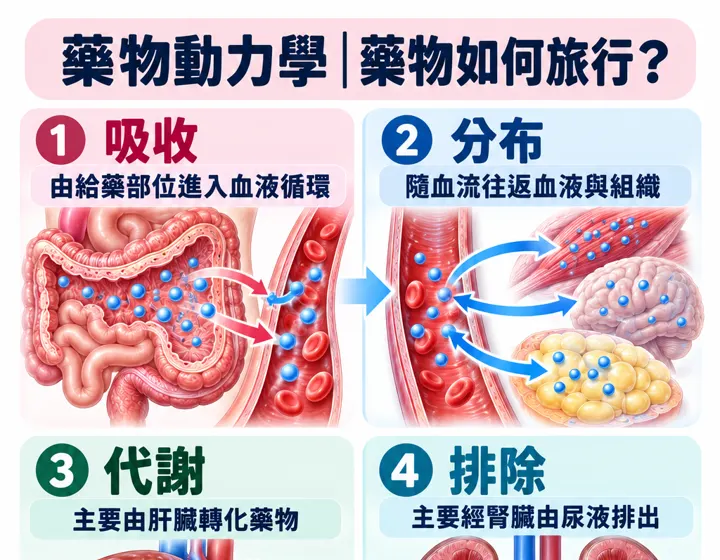 藥物動力學圖解預覽