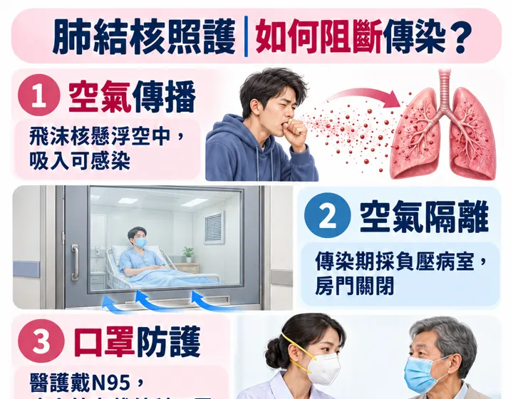 肺結核照護圖解預覽