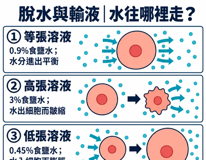 脫水與輸液圖解預覽